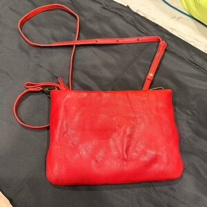 Madewell Scarlet Leather Crossbody Bag